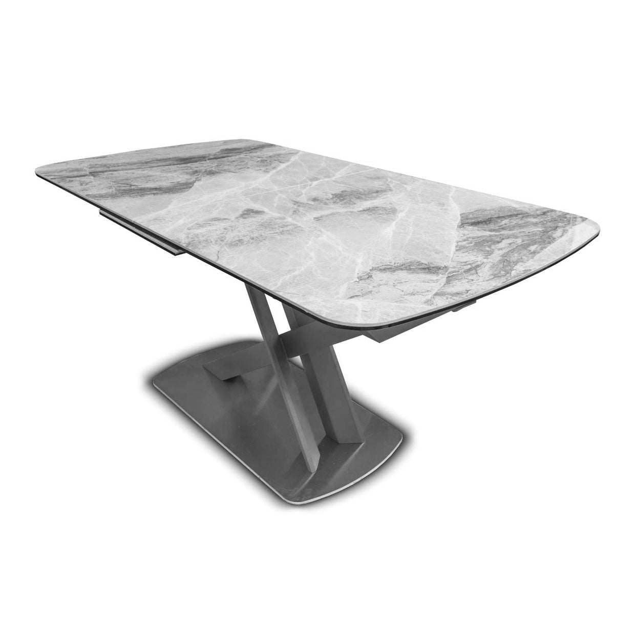 Miro Extending Table - Light Grey