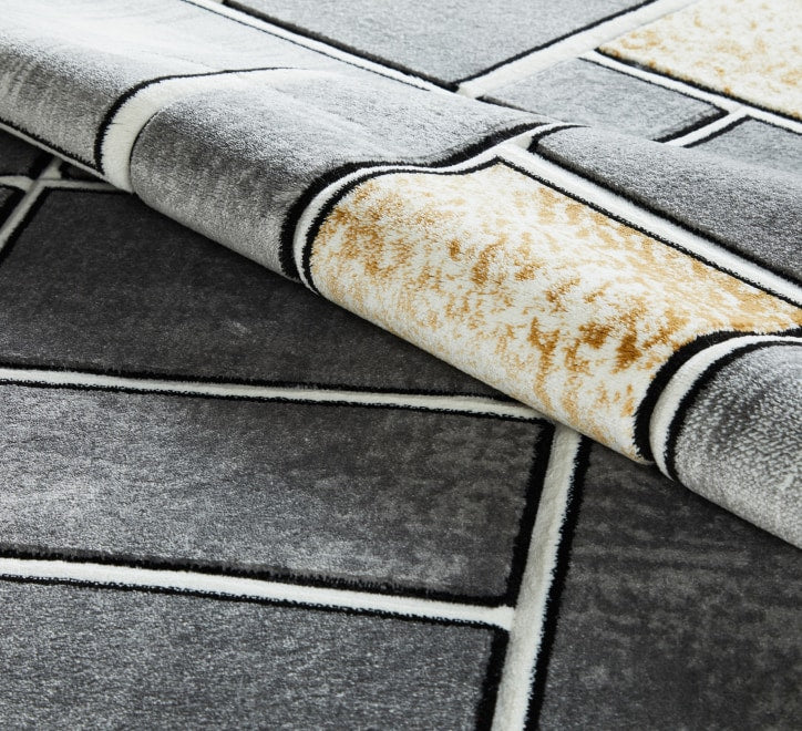 Lagos Rug - Grey Gold