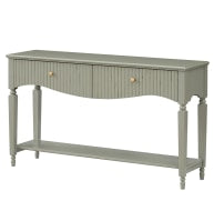 Ritz Large Console - Olive Green
