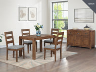 Oak Ridge Dining Table - dark oak