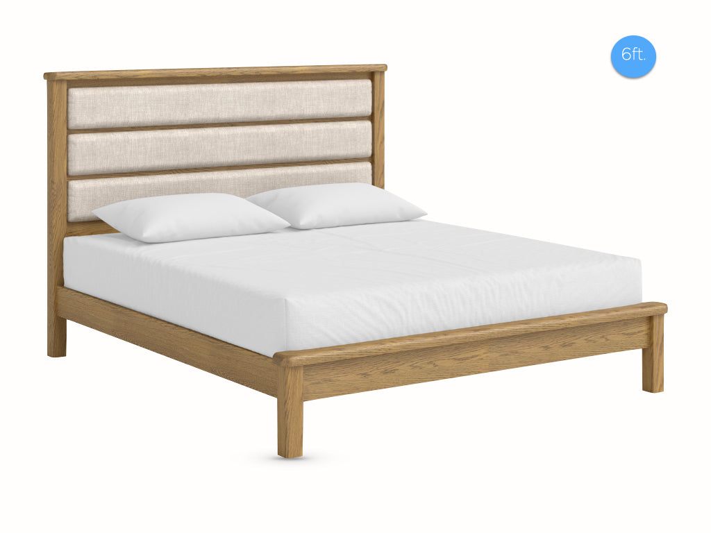 Dorchester Oak Low End Bed.