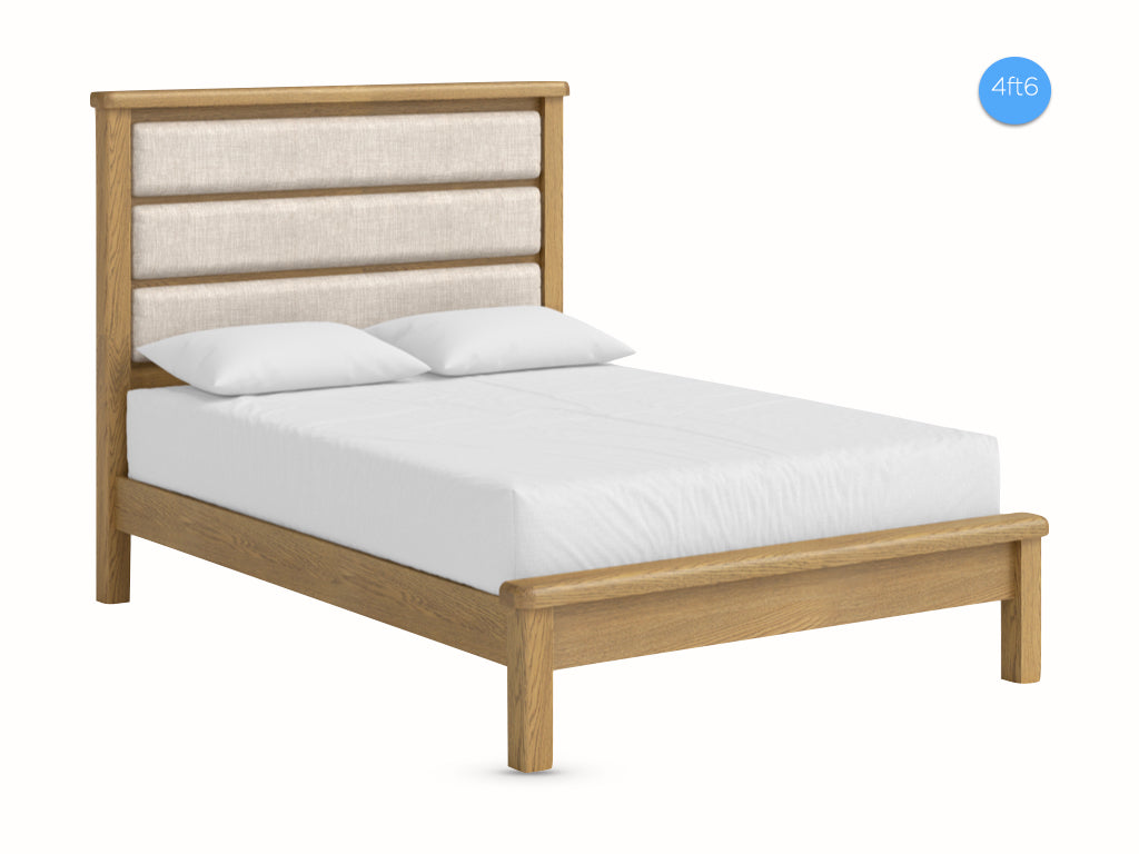 Dorchester Oak Low End Bed.