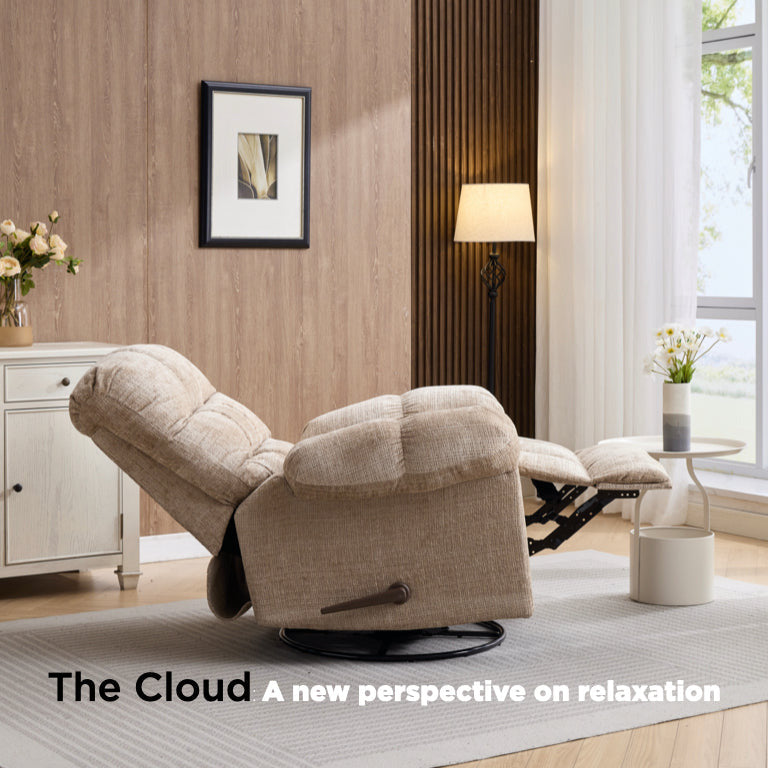 Cloud Swivel Recliner