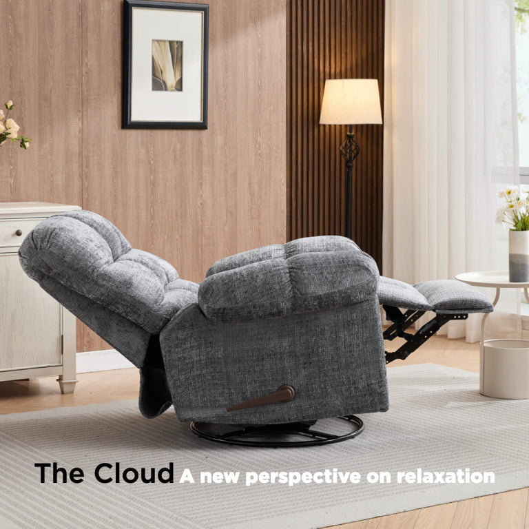Cloud Swivel Recliner
