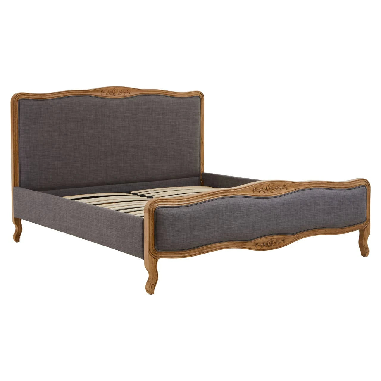 Parke Grey Fabric 6ft Bedstead