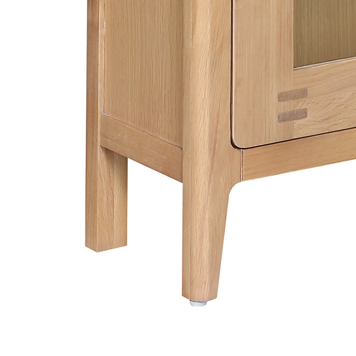 Cotswold Oak Glazed Display Cabinet