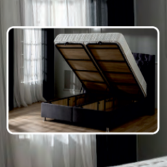 Embassy Storage bed - Gas lift 4ft6 ( Double)