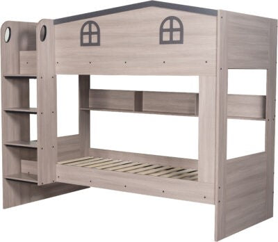 Hector 3'0 Bunk bed - Ash Grey