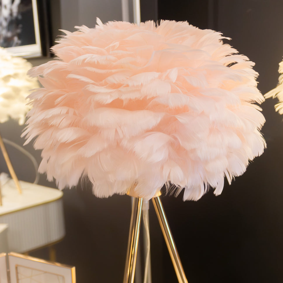 Feather Lamp