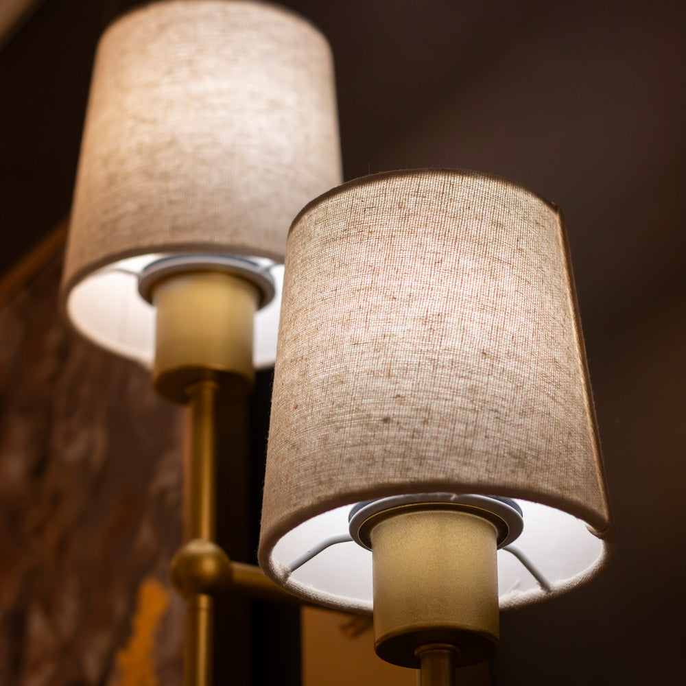 Set of 2 USB Rechargeable Wall Lights