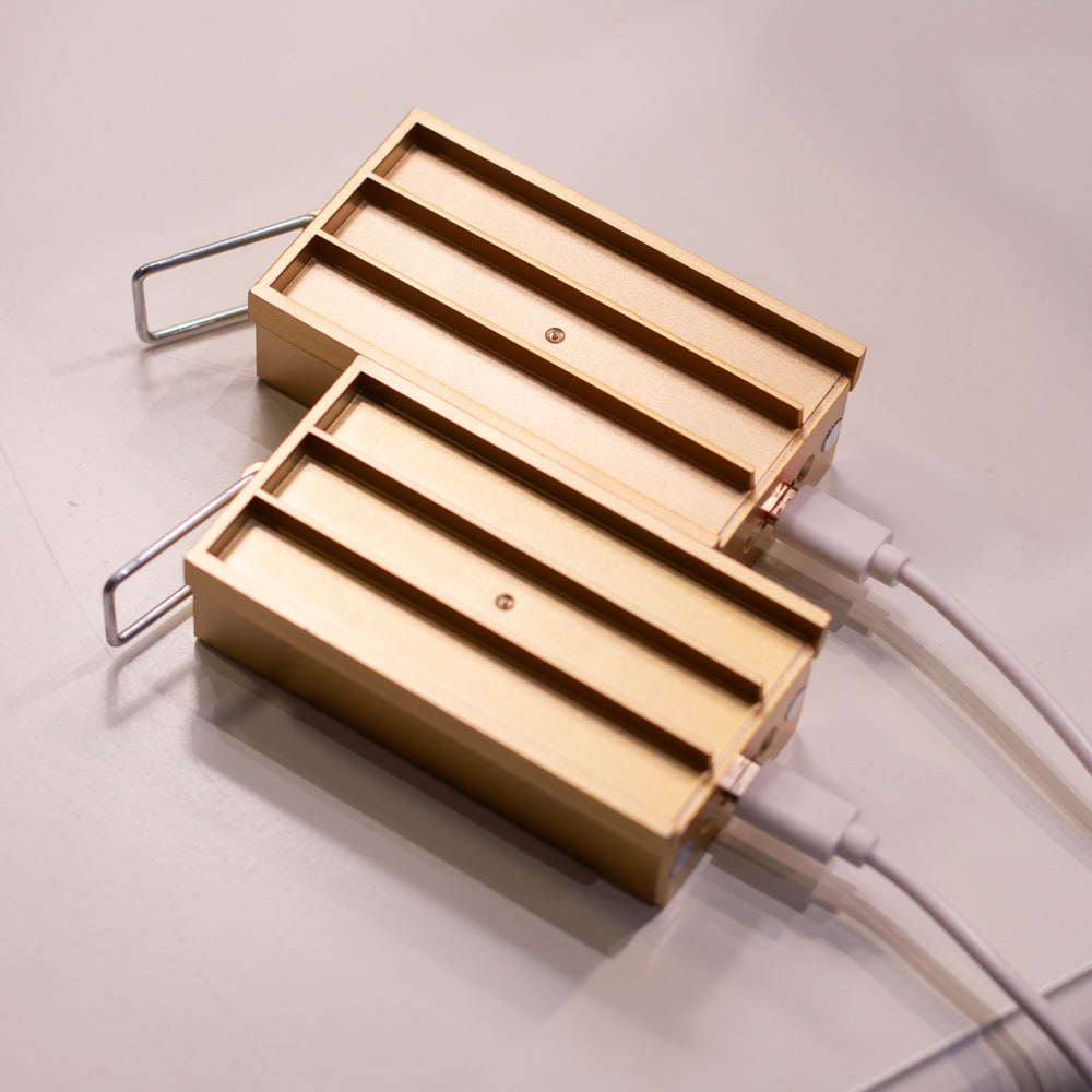 Set of 2 USB Rechargeable Wall Lights