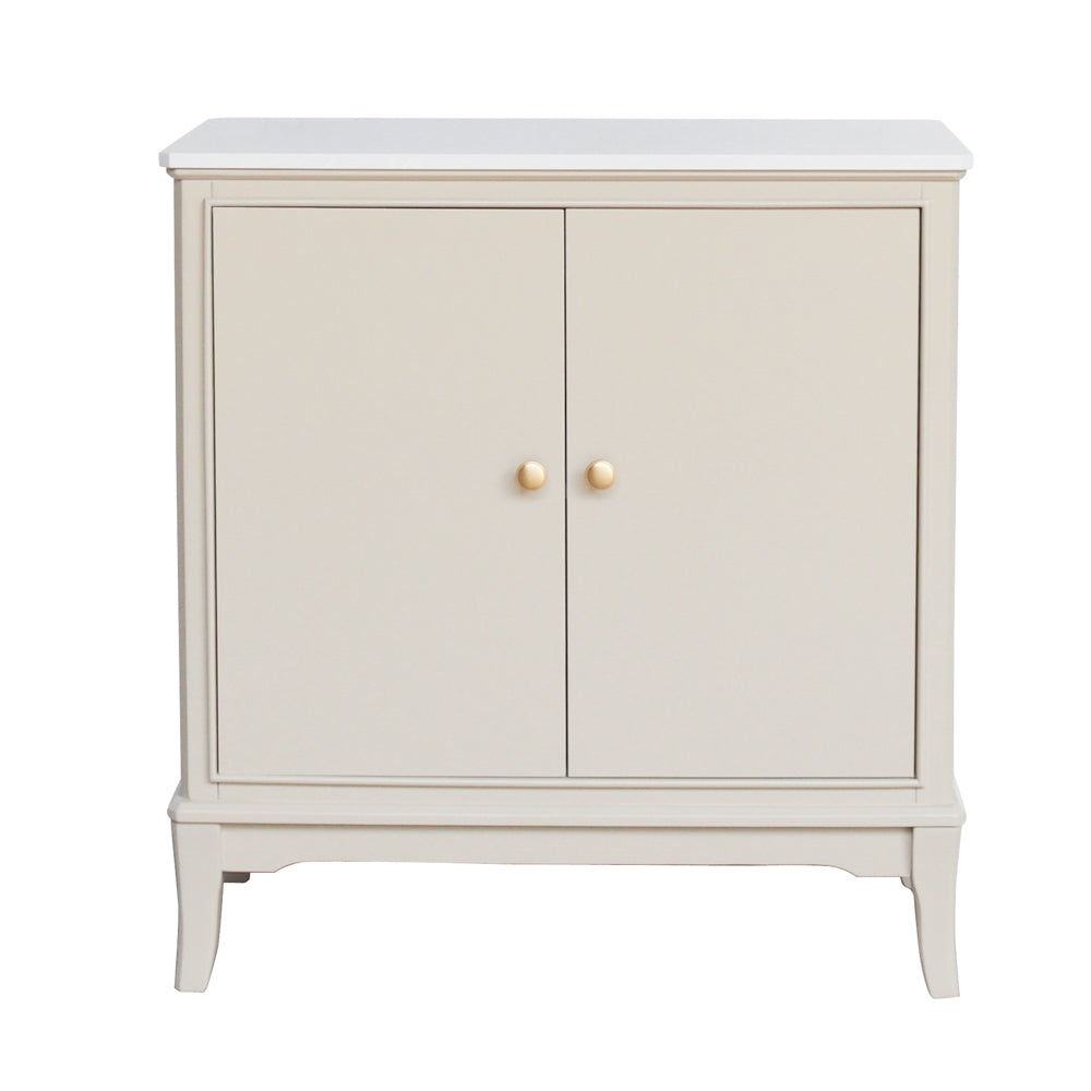 Roe 2 door sideboard with Marble top