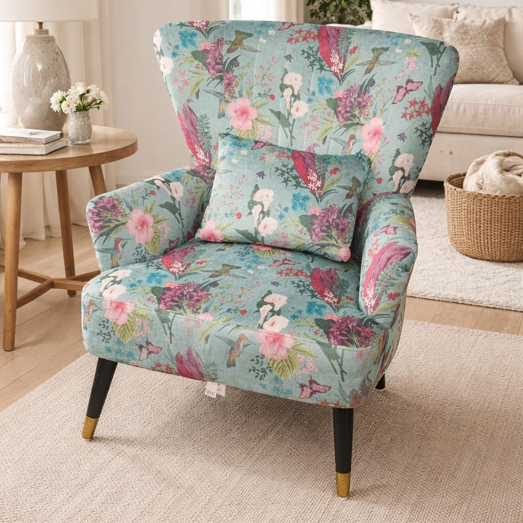 Floral Armchair