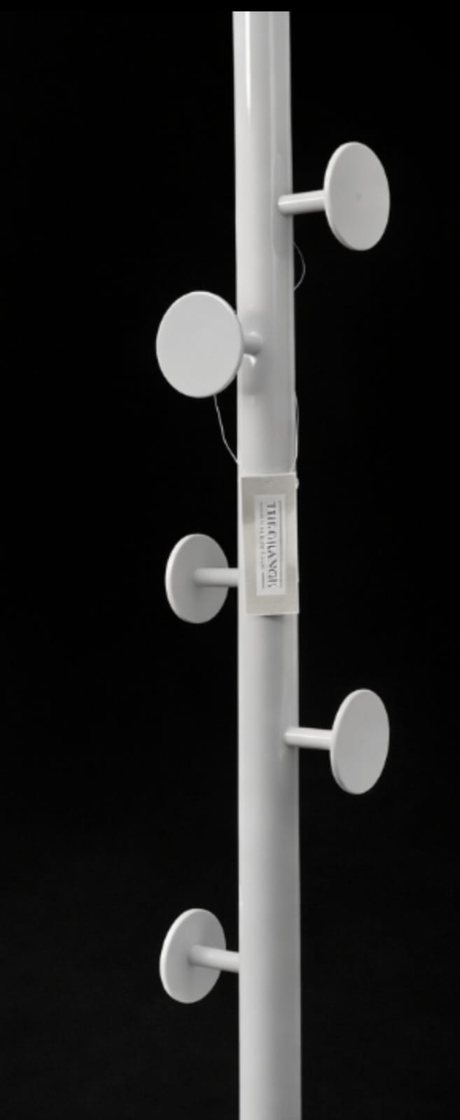 Hat & Coat Stand | White | Metal Base