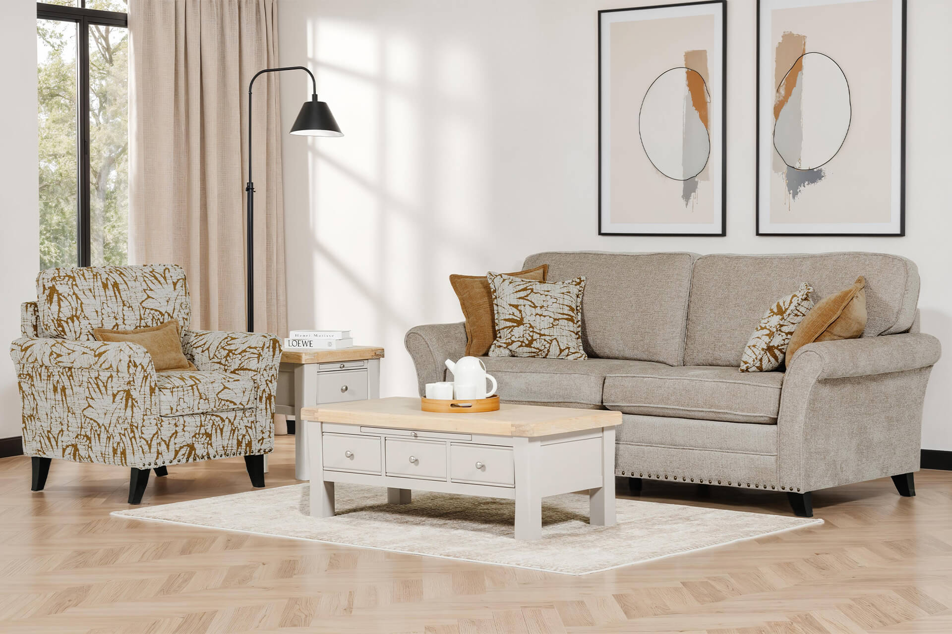 How to Style a Living Room Around Your Sofa