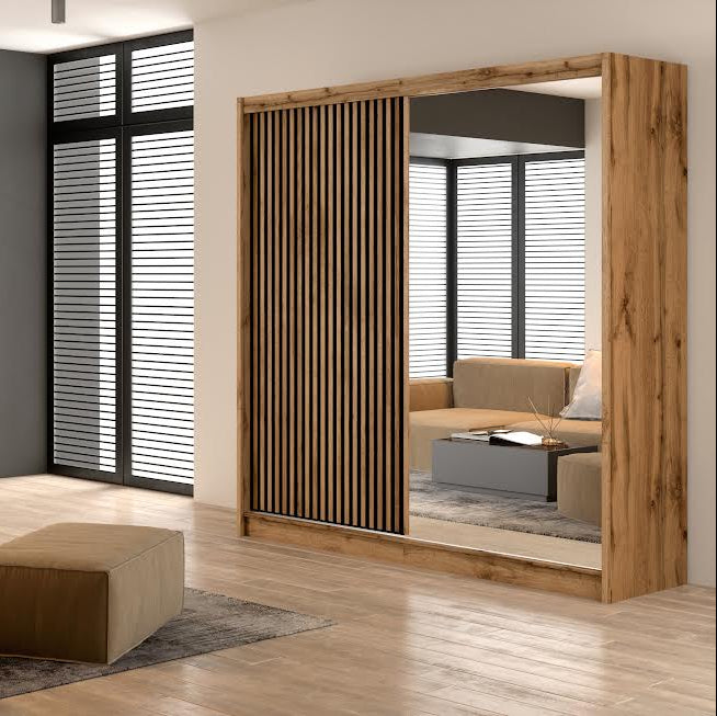 Lindo 1.5m Robe - Wotton Oak