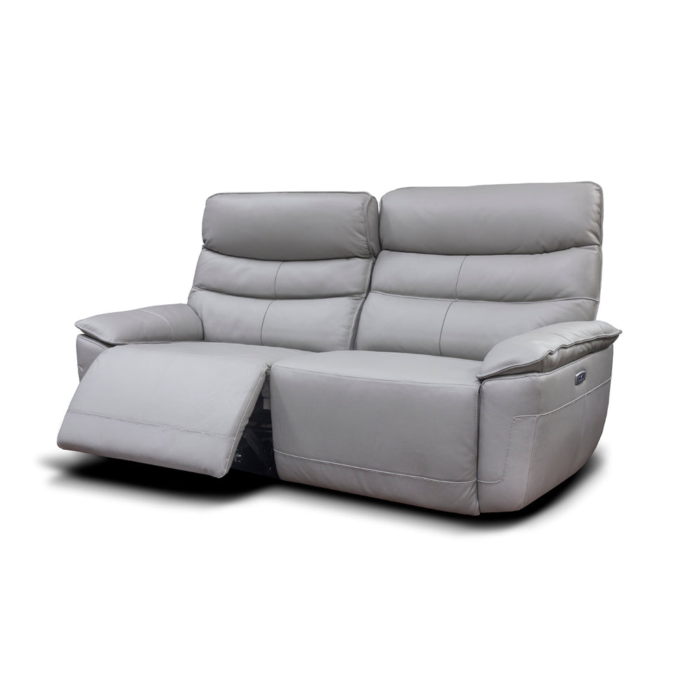 Cadiz sofa - Light Grey Full leather