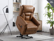 Sandringham Leather Tilt & Lift Chair - Full Leather