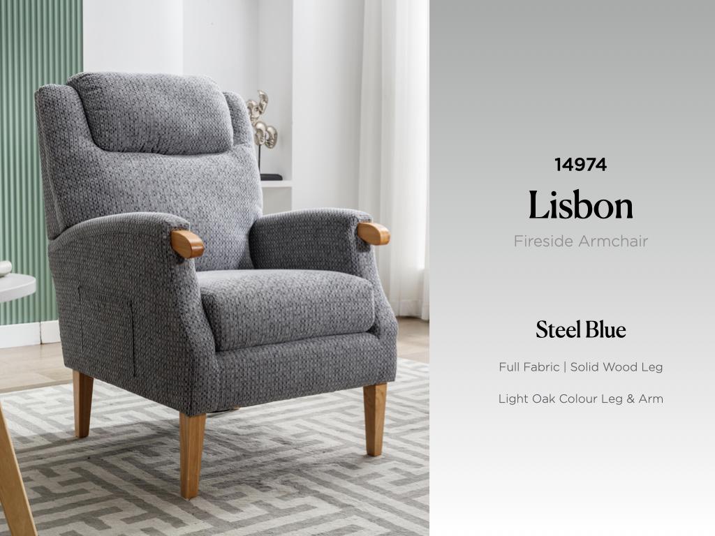 Lisbon Fireside Arm Chair