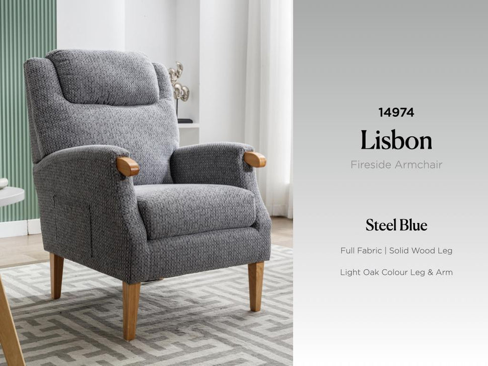 Lisbon Fireside Arm Chair