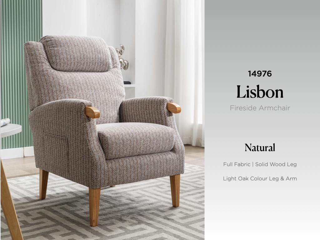 Lisbon Fireside Arm Chair