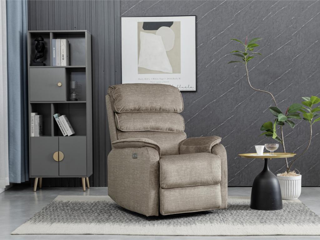 Savoy Sofa, Taupe - Electric Version