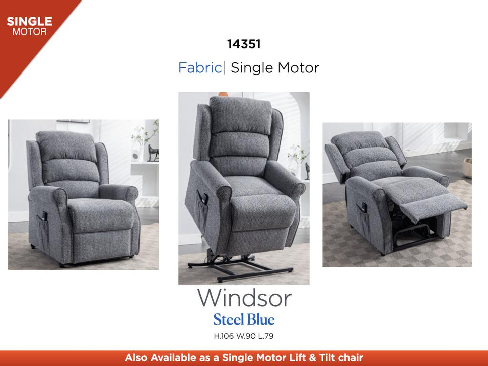 Windsor Tilt & Lift Chair - Single Motor