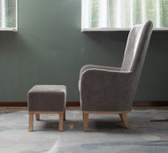 Chair & footstool