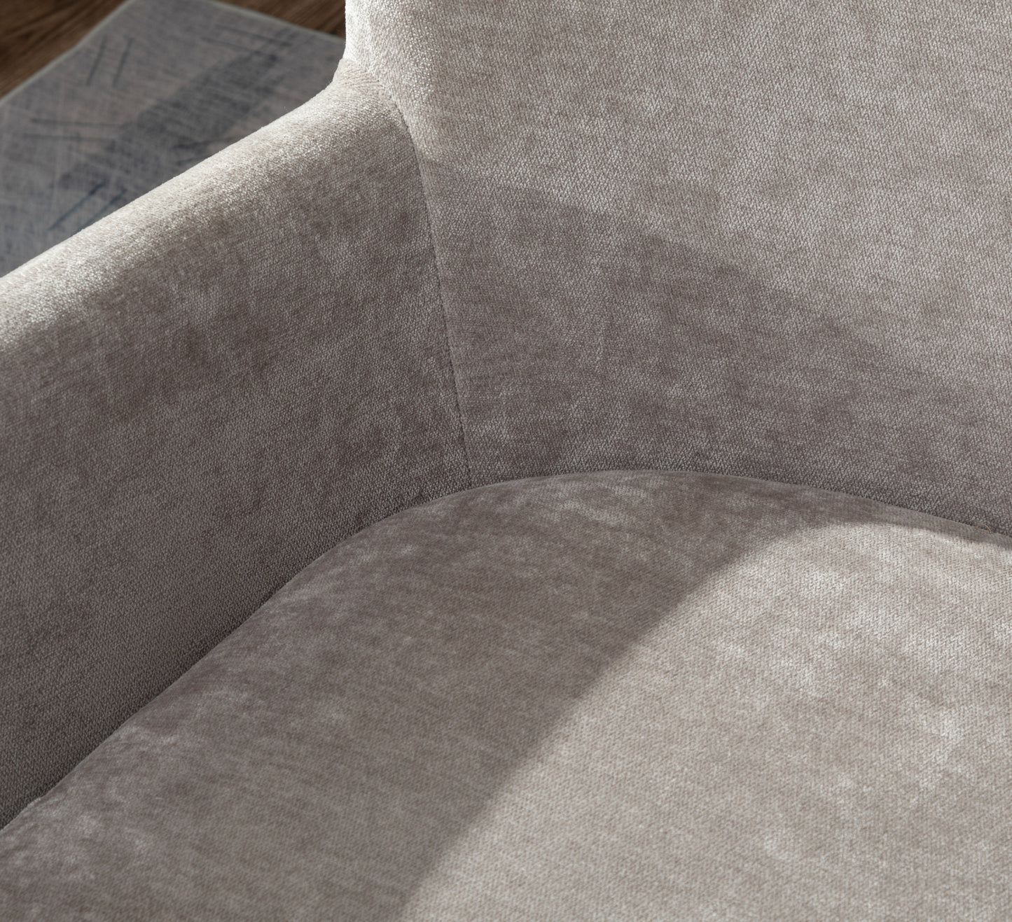 Chair & footstool