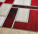 Switch Lagos Rug - Cream Red 3 image