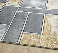 Lagos Rug - Grey Gold