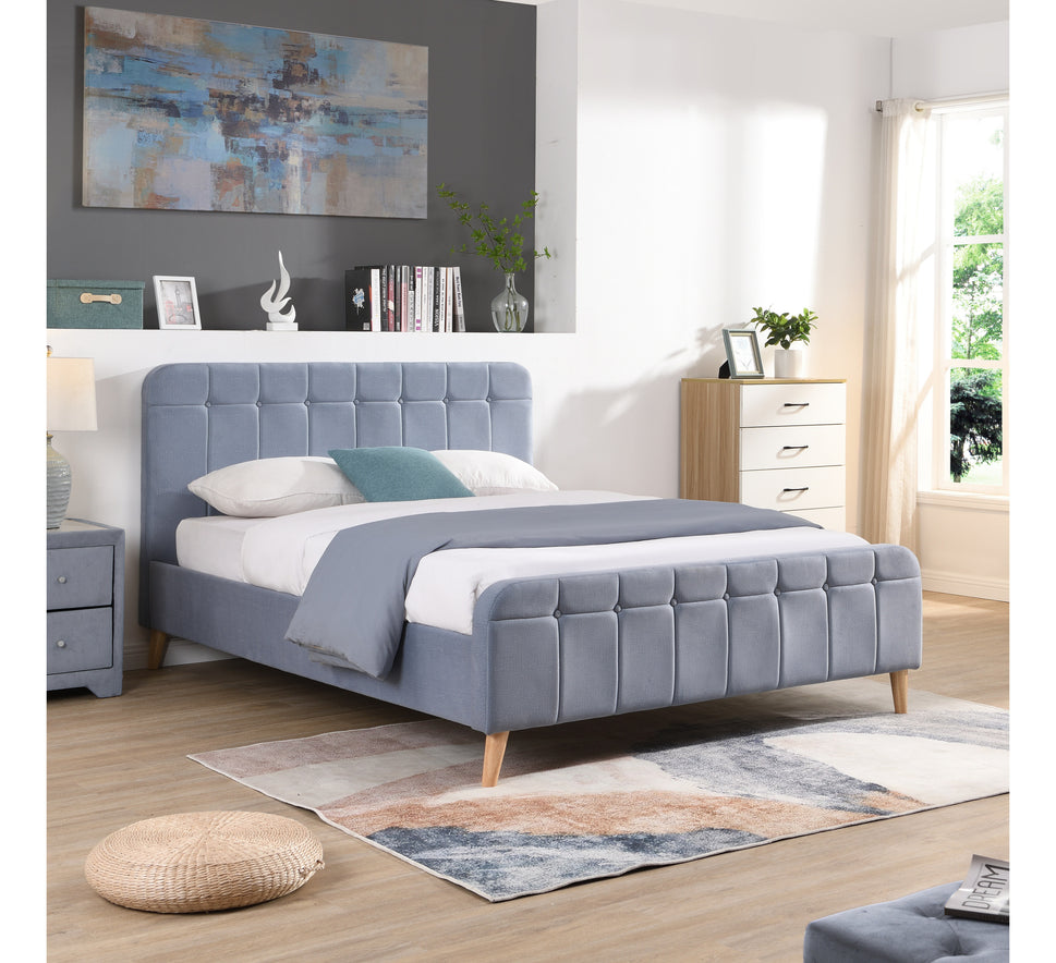 Ashley Blue Bedstead 5ft