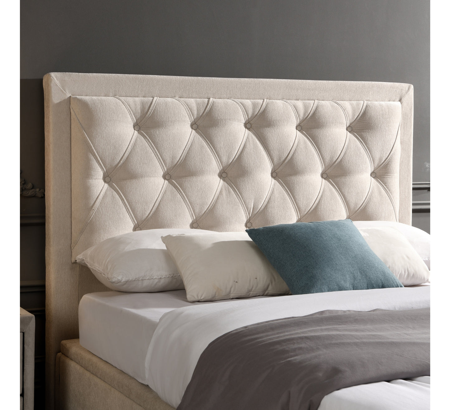 Grace Gas Lift Headboard 5ft