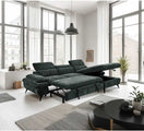 Switch Hannah Green Suite   RHF  Sofabed 2 image