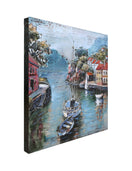 Switch FAM-2520 3D Metal &amp; Wood Wall Art – 80x80 cm 3 image