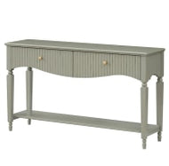 Ritz Large Console - Olive Green
