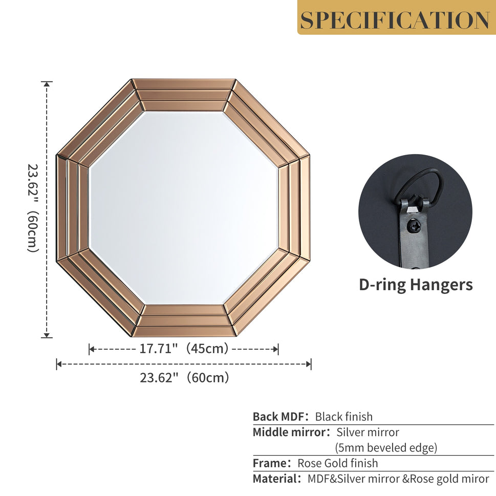 GD012 Rose Gold Mirror