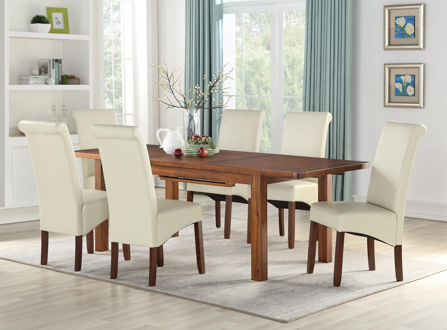 Andorra 120 cm Extending Dining Table