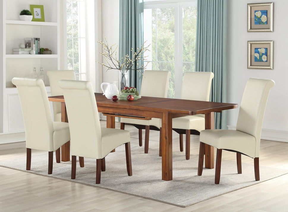 Andorra 120 cm Extending Dining Table