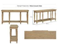 Chateau Rustic Console Table