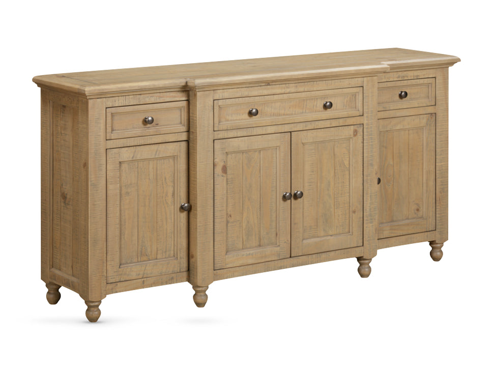Chateau Rustic 4-Door Sideboard