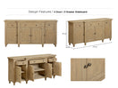 Switch Chateau Rustic 4-Door Sideboard 2 image