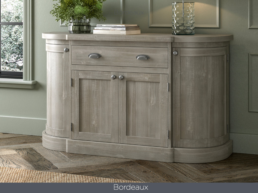 Deaux 4-Door Curved Sideboard