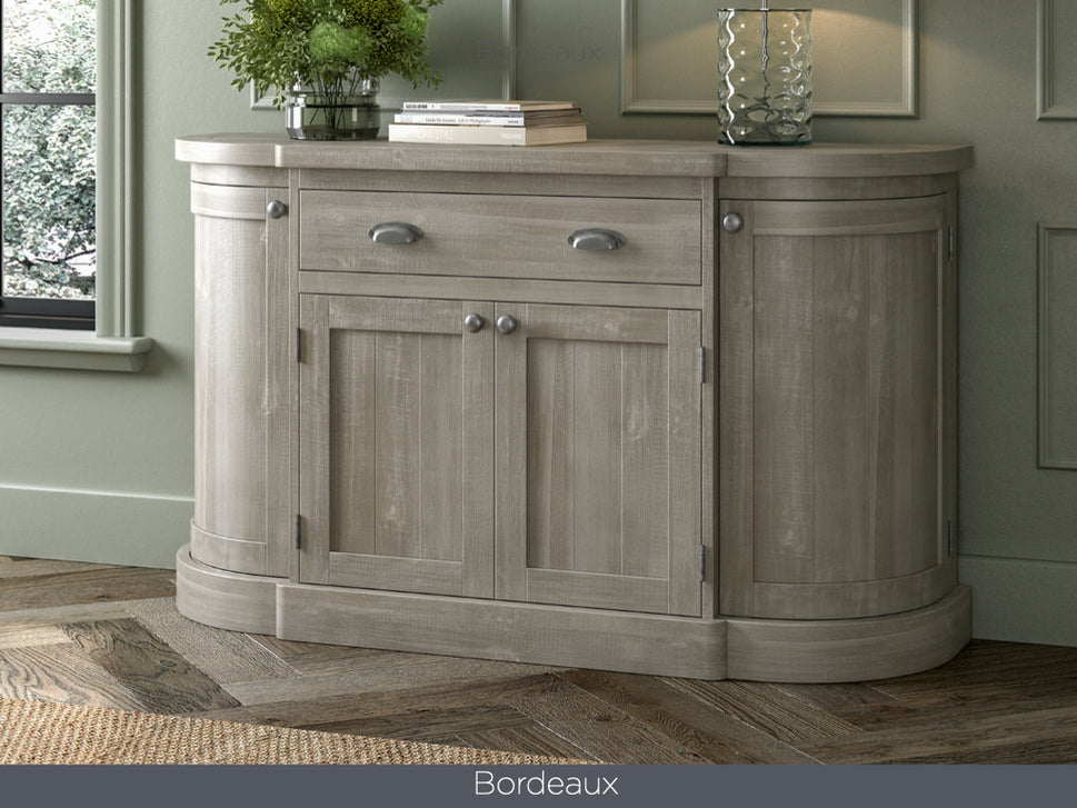 Deaux 4-Door Curved Sideboard