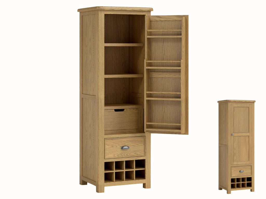 Dorchester Oak single larder unit