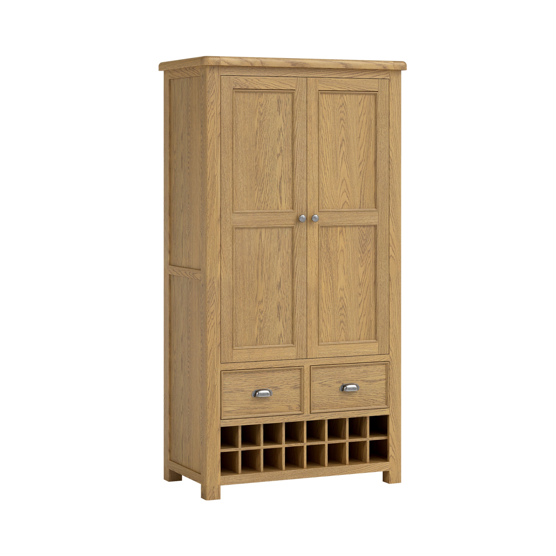 Dorchester Oak double larder unit