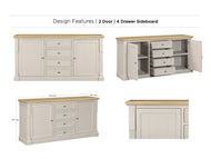 Chateau 2-Door Sideboard