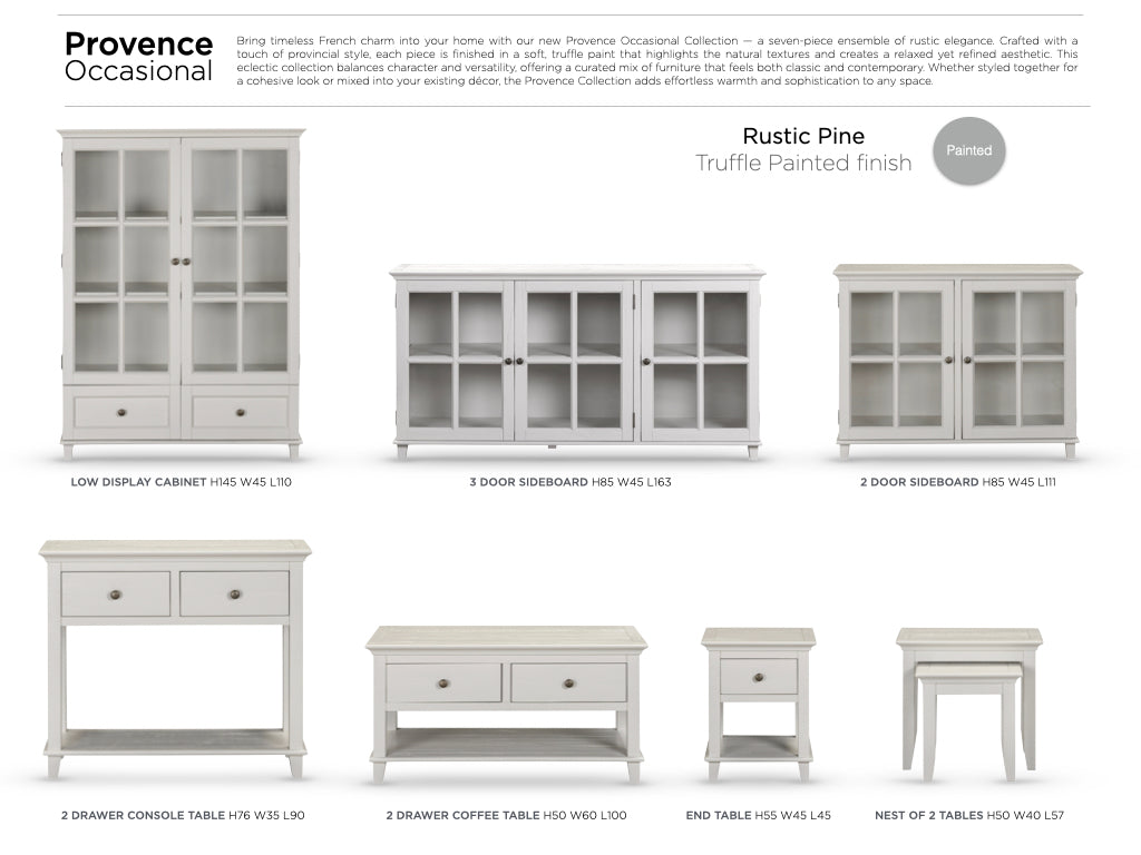 Provence Display Sideboard