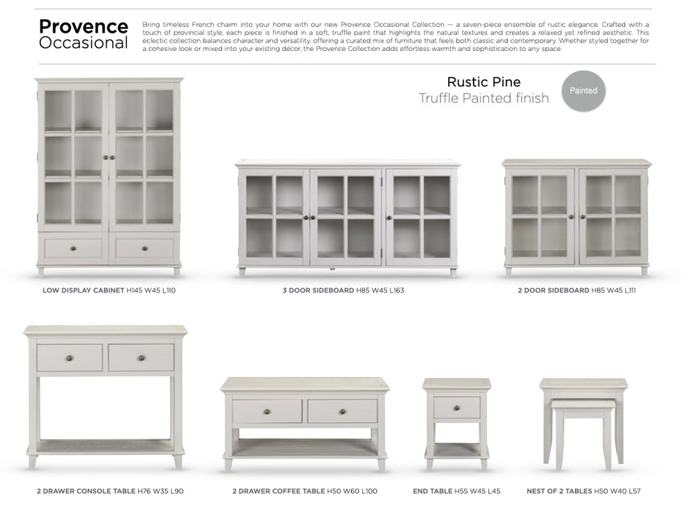 Provence Display Sideboard