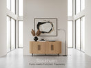 Switch Stockholm 4 door Curved Sideboard 3 image